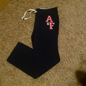 Abercrombie and Fitch wide leg sweat pants